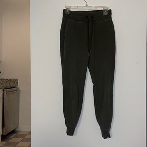 Lululemon Army Green Ready to Rulu Jogger